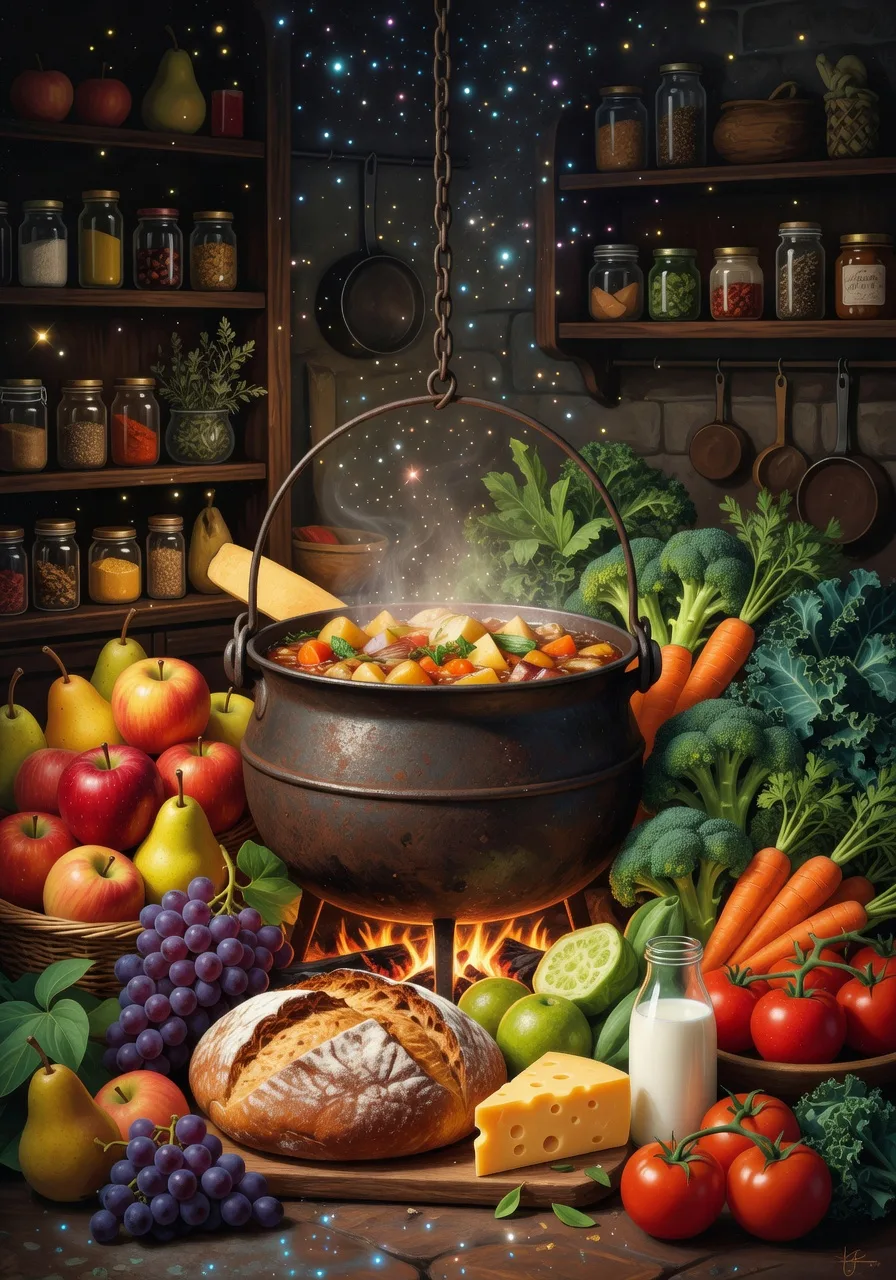 Savor the Scrumptious Food Word Bank